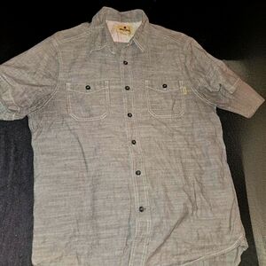 Woolrich full button collared men's shirt sz Med